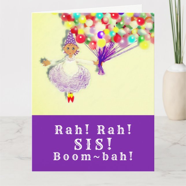 lustige Geburtskarte Karte (Vorderseite)