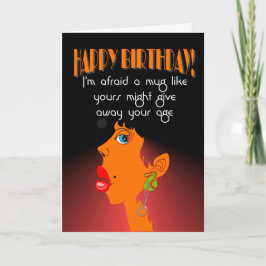 lustige Geburtstagsbeleidigung Karte