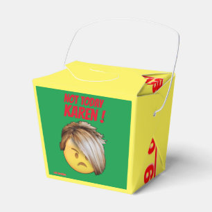 lustige Gefälligkeitsbox "NOT HEUTE KAREN" Geschenkschachtel