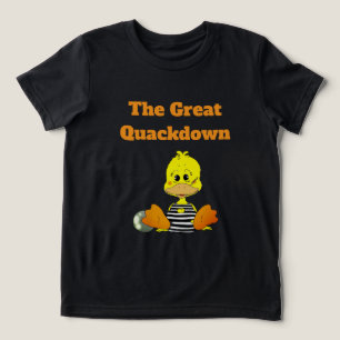 Lustige Gefängnisente The Great Quackdown Tri-Blend Shirt