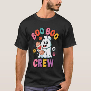 Lustige Geist Boo Boo Crew Krankenschwester Kranke T-Shirt