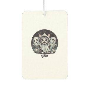 Lustige Geist Katze Boo Halloween Tier Geist Kitty Autolufterfrischer