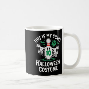 Lustige Geister-Bowling-Liga-Team-Halloween-Humor Kaffeetasse