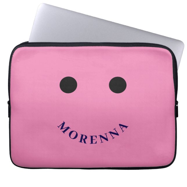 Lustige gelbe Laptoptasche Laptopschutzhülle (Vorderseite)