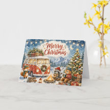 Lustige gemütliche Weihnachtsgrüße 