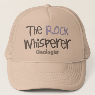 Lustige Geologe-Geschenke "der Felsenwhisperer-" Truckerkappe