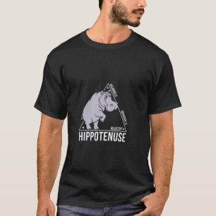 Lustige Geometrie Hypotenuse Mathe Mathematik Lehr T-Shirt