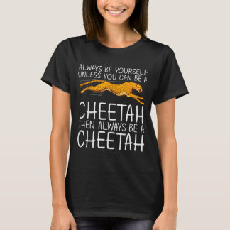 Lustige Gepard-Kunst für Männer Frauen Kinder Tier T-Shirt
