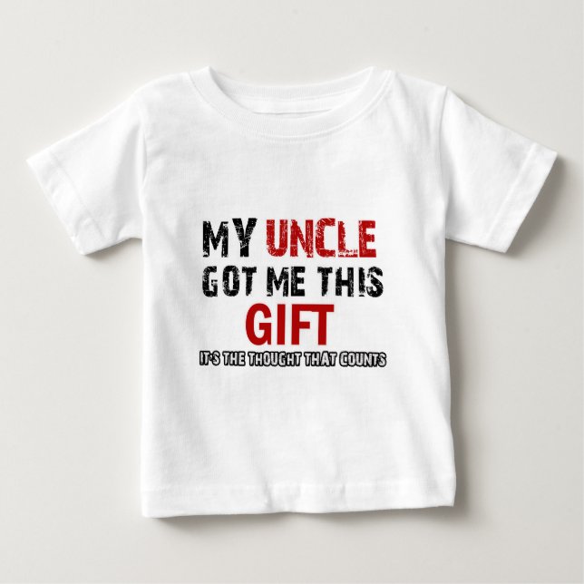 Lustige Geschenkartikel Baby T-shirt (Vorderseite)