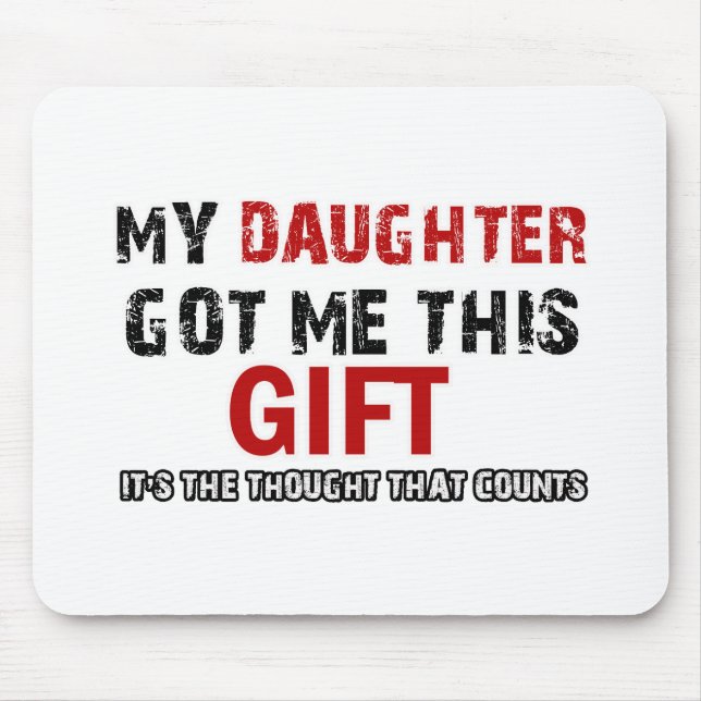 Lustige Geschenkartikel Mousepad (Vorne)