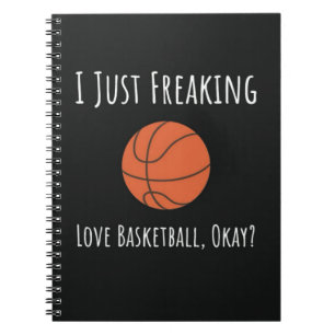 Lustige Geschenke für Basketball-Fans Spieler Spor Notizblock