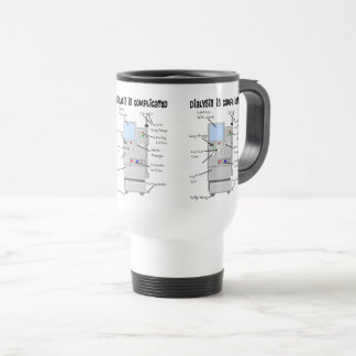Lustige Geschenke für Dialyse-Krankenschwestern/Te Reisebecher