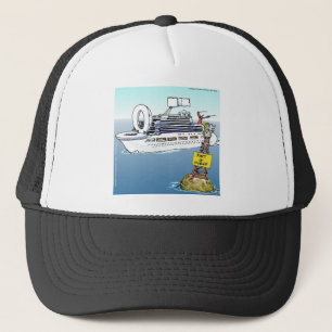 Lustige Geschenke T-Shirts und Karten für eine Kre Truckerkappe