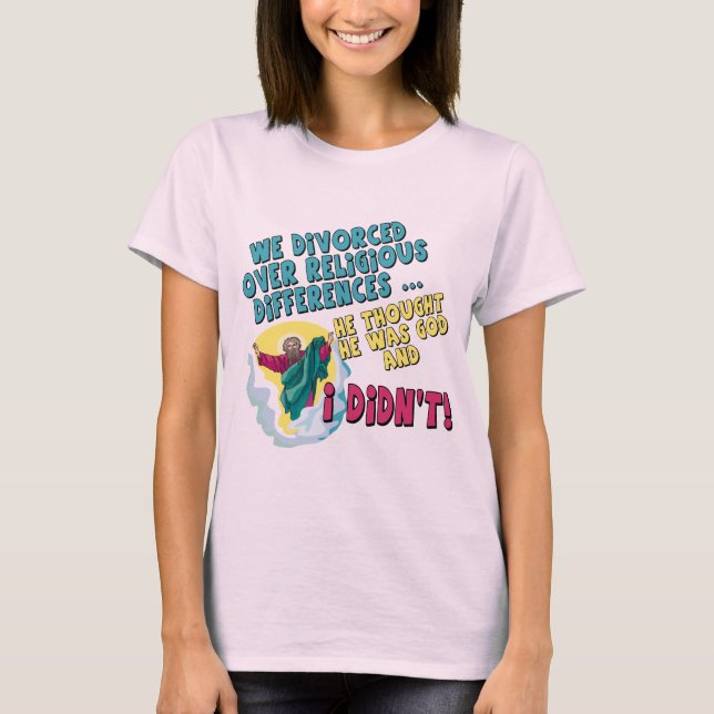 Lustige geschiedene T - Shirts und Geschenke für (Vorderseite)