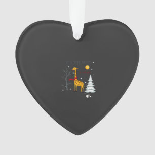 Lustige Giraffe Die Wunderbarste Zeit Weihnachten Ornament