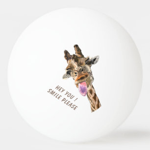 Lustige Giraffe Ping-Pong-Bälle Tischtennisball