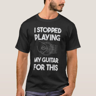 Lustige Gitarre, für die ich meine Gitarre nicht m T-Shirt