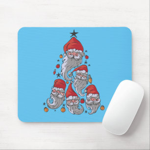 Lustige Gnome Weihnachtsbaum Mousepad
