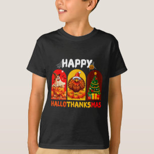 Lustige Gnomies-Unterstützungsteam-Schleife Herzkr T-Shirt