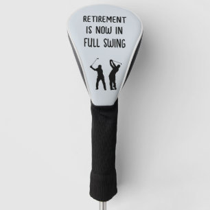 Lustige Golf Kopfbedeckung für den Ruhestand Headcover