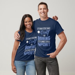 lustige Golf Wortspiele T-Shirt
