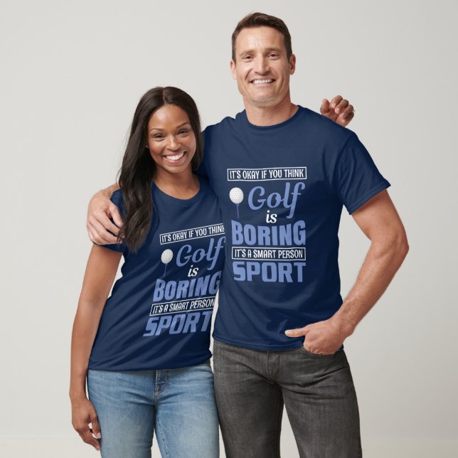 lustige Golf Wortspiele T-Shirt (Unisex)
