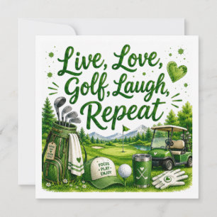 Lustige Golf-Zitate für Golfer auf dem Platz Einladung