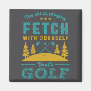 Lustige Golfspieler-Zitate Golfer lieben Golfen Sr Magnet