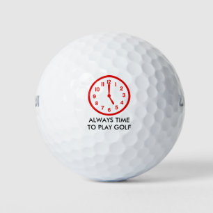 Lustige Golfzeit Golfball