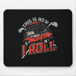 Lustige Golfzitate Golfer Golf - Erwachsene Mousepad