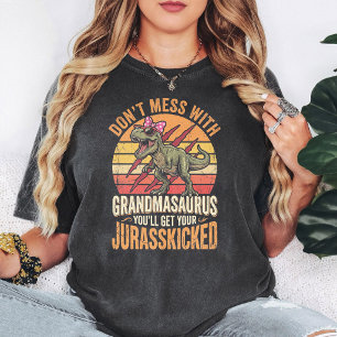 Lustige Grandmasaurus T-Rex Jurasskicked Oma T-Shirt