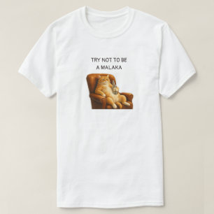 Lustige griechische Katze T-Shirt