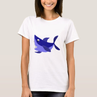 Lustige grinsende Haifisch-Kunst T-Shirt