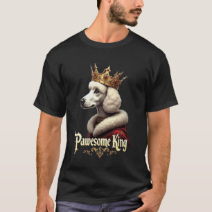 Lustige großartige Königspudel-Hunde-Kunst T-Shirt