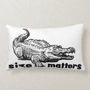 Lustige GRÖSSE Angelegenheiten - Alligator oder Lendenkissen