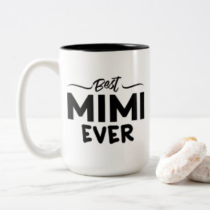 Lustige Großmutter - bestes Mimi überhaupt - Zweifarbige Tasse