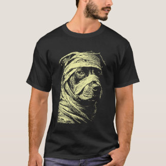 Lustige Gruselige Süße Pit Bull Gruselige Hallowee T-Shirt