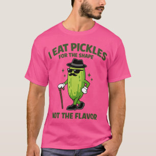 Lustige Gurke Ich esse Gurken wegen der Form Unang T-Shirt