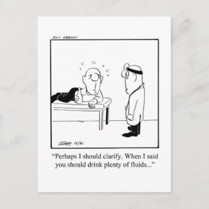 Lustige Gute Besserung Humor Postkarte