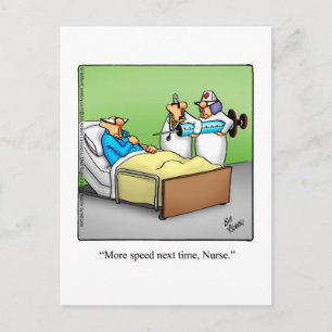 Lustige Gute Besserung Humor Postkarte