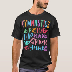 Lustige Gymnastik für Frauen und Mädchen T-Shirt