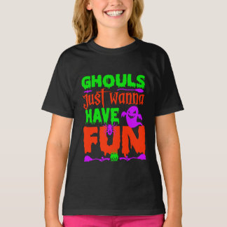 Lustige Halloween-Ghule wollen nur Spaß haben T-Shirt