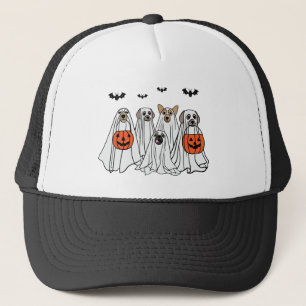 Lustige Halloween Grusel-Hunde - Süße Geisterhunde Truckerkappe