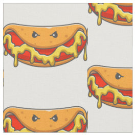 lustige Halloween Hotdog-Monster-Spookie Stoff
