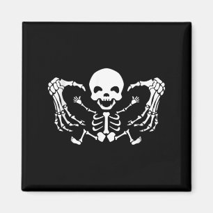 Lustige Halloween-Schwangerschaftsankündigung Baby Magnet