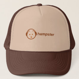 Lustige Hamster-Kopfhörer-Trucker-Mütze Truckerkappe