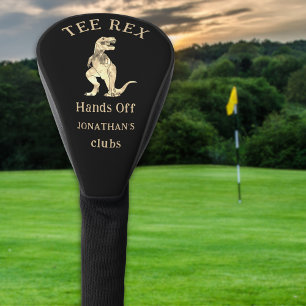 Lustige Hände weg Tee Rex Golf-Witz benutzerdefini Golf Headcover