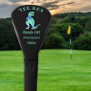 Lustige Hände weg Tee Rex Golf Witz Benutzerdefini Headcover