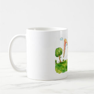 Lustige Hasen-Kaffeetasse - Freche Cartoon-Hase Kaffeetasse
