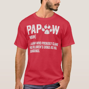 Lustige Herren-Bekleidung Bester Hund Opa Ever Pap T-Shirt